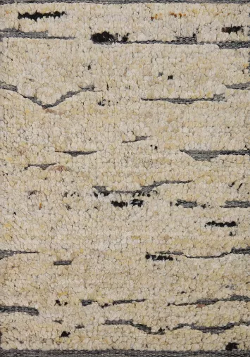 Abstract Wool Moroccan Oriental Accent Rug 2x3