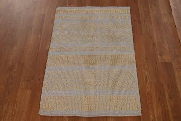 Wool Moroccan Oriental Accent Rug 2x3