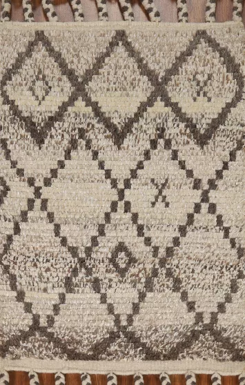 Wool Moroccan Oriental Accent Rug 2x3