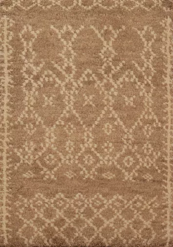 Geometric Moroccan Oriental Accent Rug 2x3
