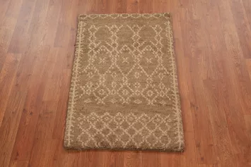 Geometric Moroccan Oriental Accent Rug 2x3