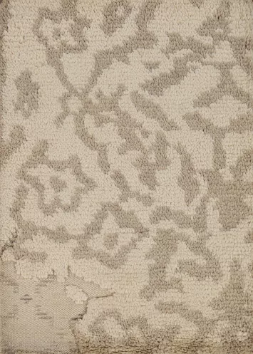 Abstract Wool Moroccan Oriental Accent Rug 2x3