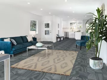 Wool Striped Moroccan Indian Area Rug 5x8