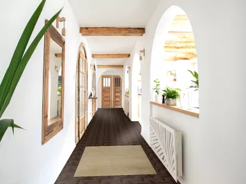 Modern Wool Gabbeh Oriental Foyer Rug 3x4