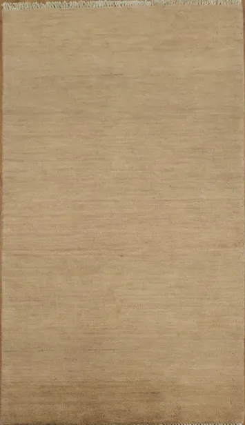 Modern Wool Gabbeh Oriental Foyer Rug 3x4