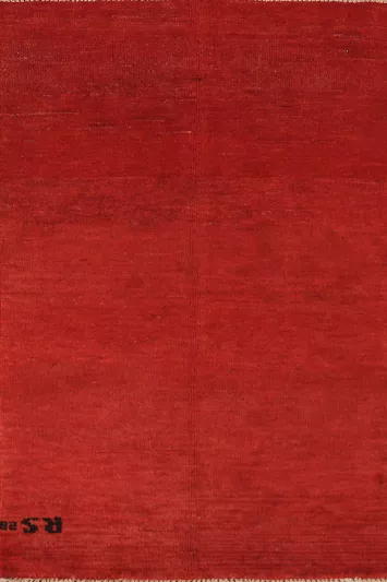 Modern Wool Gabbeh Oriental Foyer Rug 3x4