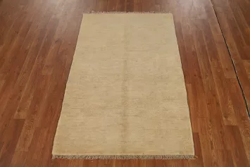Handmade Wool Gabbeh Oriental Foyer Rug 3x4