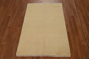 Modern Wool Gabbeh Oriental Foyer Rug 3x4