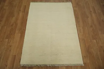 Modern Wool Gabbeh Oriental Foyer Rug 3x4