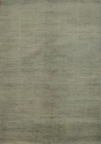 Elegant Light Blue Gabbeh Minimalist Rug for Contemporary Interiors 4'x6'