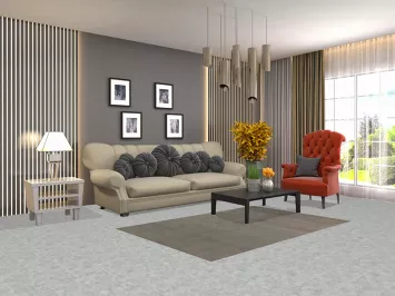 Handmade Gabbeh Wool Modern Rug 4x6