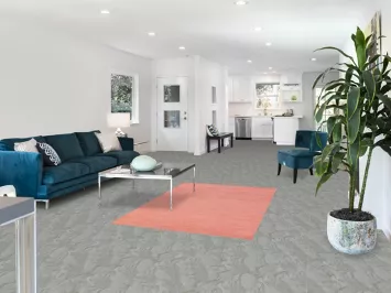 Pink Handmade Gabbeh Wool Modern Rug 4x6