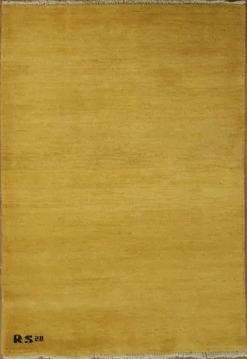 Modern Wool Gabbeh Oriental Foyer Rug 3x4