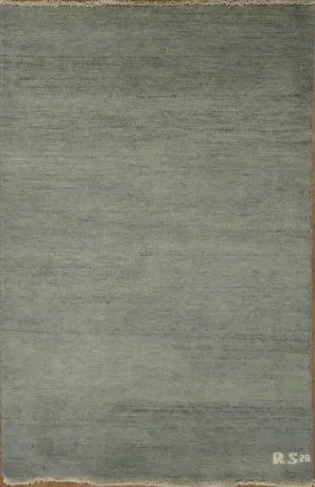 Modern Wool Gabbeh Oriental Foyer Rug 3x4