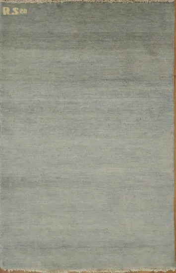 Modern Wool Gabbeh Oriental Foyer Rug 3x4