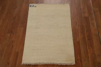 Wool Gabbeh Modern Accent Rug 2x3