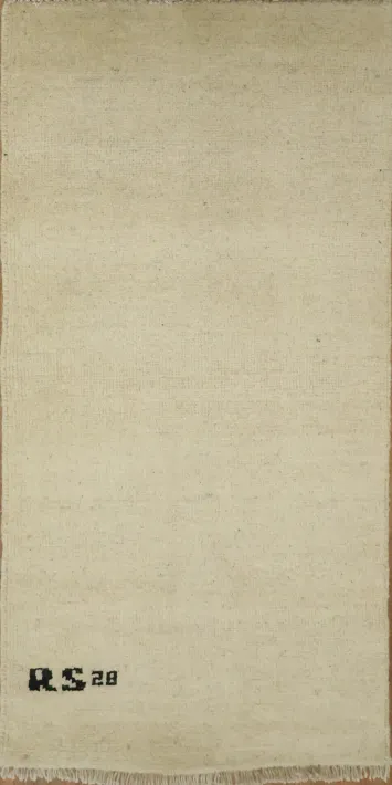 Wool Gabbeh Modern Accent Rug 2x3