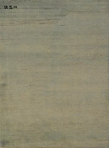 Modern Wool Gabbeh Oriental Foyer Rug 3x4