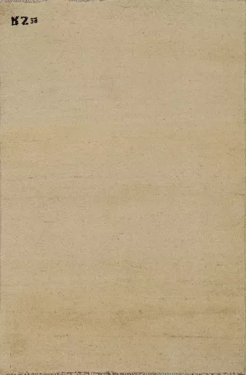 Handmade Wool Gabbeh Modern Foyer Rug 3x4