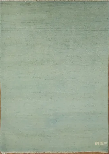 Modern Wool Gabbeh Oriental Foyer Rug 3x4