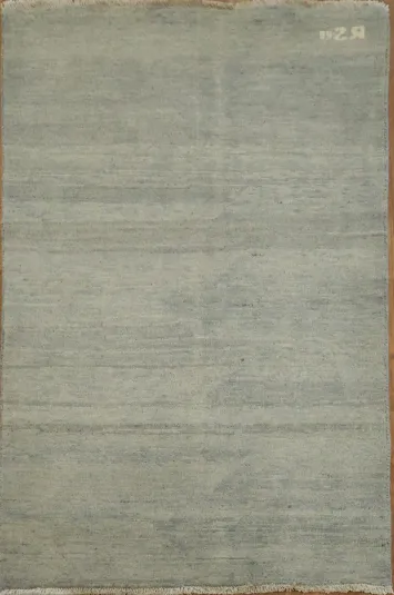 Modern Wool Gabbeh Oriental Foyer Rug 3x4