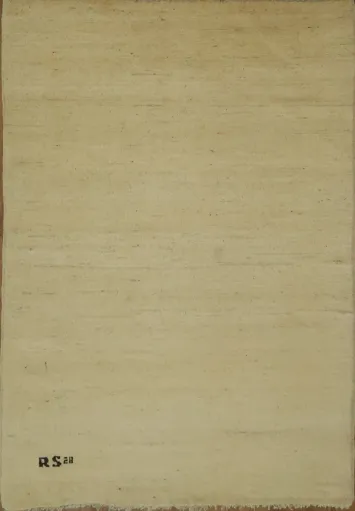 Handmade Wool Gabbeh Modern Foyer Rug 3x5