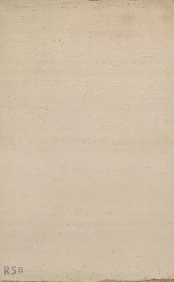 Modern Solid Gabbeh Wool Foyer Rug 3x5