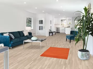 Orange Handmade Gabbeh Oriental Accent Rug 3x4