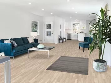 Solid Gray Gabbeh Modern Wool Foyer Rug 3x5