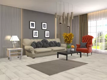 Gray & Beige Gabbeh Modern Wool Foyer Rug 3x5