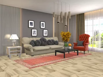 All-Over Wool Boteh Botemir Persian Runner Rug 4x10