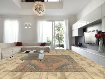 Wool Medallion Tabriz Persian Area Rug 10x13