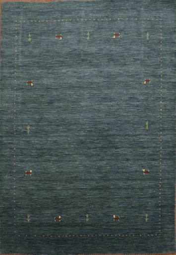 Tribal Wool Gabbeh Oriental Rug 4x6