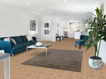 Handmade Wool Gabbeh Modern Area Rug 5x8