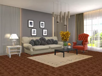 Handmade Wool Tribal Gabbeh Oriental Rug 5x7