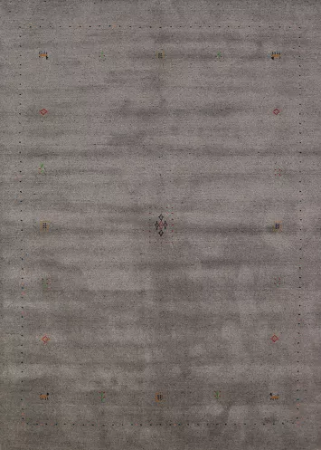 Tribal Wool Gabbeh Oriental Area Rug 6x8