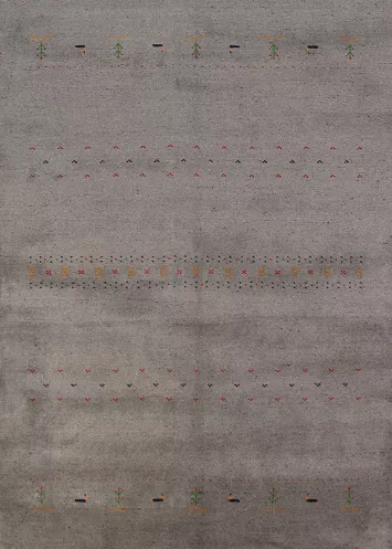 Tribal Wool Gabbeh Oriental Area Rug 6x8