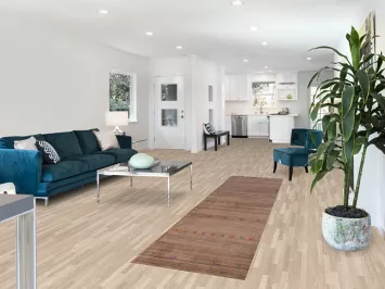 Striped Wool Gabbeh Tribal Runner Rug 3x10