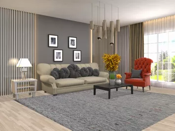 Tribal Gabbeh Living Room Area Rug 8x10