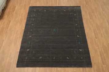 Wool Gabbeh Oriental Area Rug 8x10