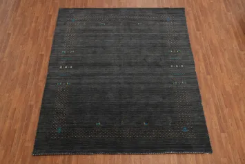 Wool Gabbeh Living Room Area Rug 8x10