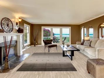 Striped Wool Tribal Gabbeh Oriental Area Rug 6x10