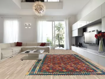 Palace Size Wool Kilim Oriental Rug 10x16