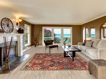 South Western Style Kilim Oriental Area Rug 8x10