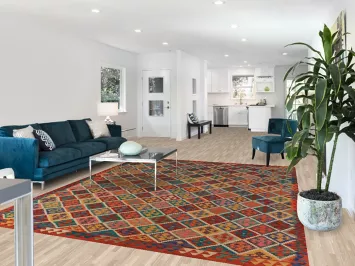 South Western Style Kilim Oriental Area Rug 8x10