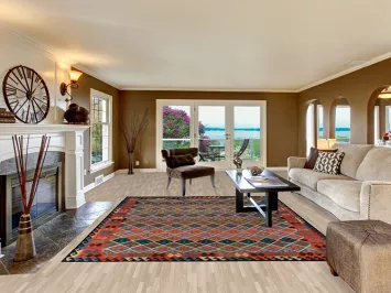 South Western Style Kilim Oriental Area Rug 8x10