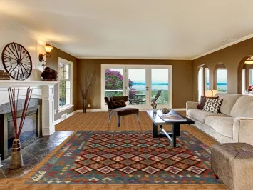 South Western Style Kilim Oriental Area Rug 8x10