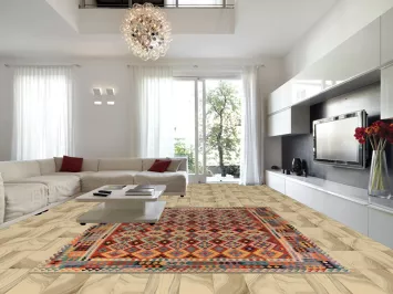 Reversible Wool Kilim Oriental Area Rug 10x13