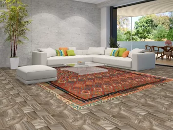 Reversible Wool Kilim Oriental Area Rug 10x13