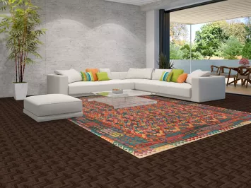 Flat Weave Wool Kilim Oriental Area Rug 10x13